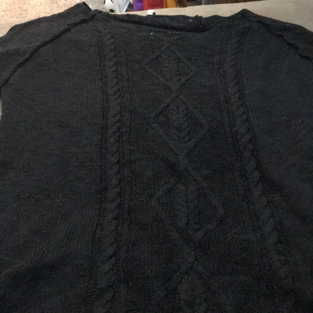 Xl black sweater